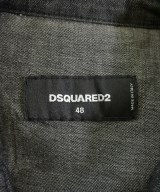 DSQUARED（ディースクエアード）カジュアルシャツ 黒 サイズ:48(L位) メンズ/2200714898131
