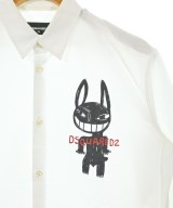 DSQUARED（ディースクエアード）カジュアルシャツ 白 サイズ:50(XL位) メンズ/2200715296110