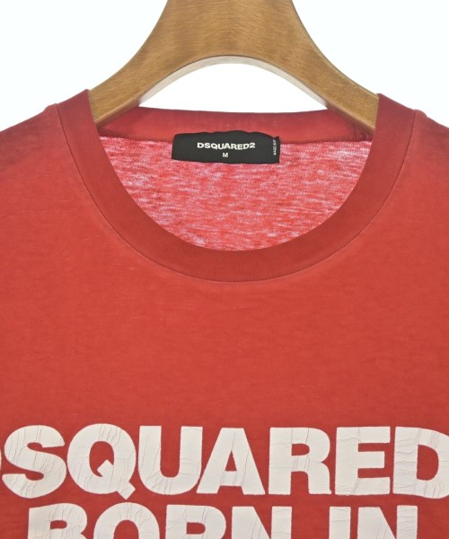 DSQUARED（ディースクエアード）Tシャツ・カットソー 赤 サイズ:M メンズ/2200714228198