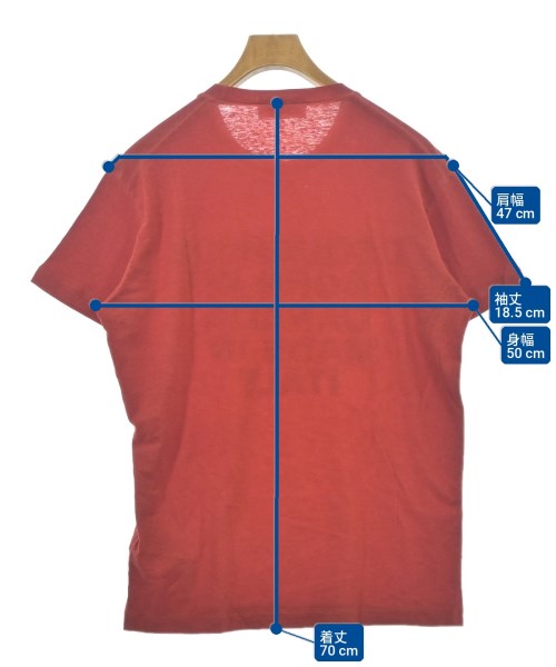 DSQUARED（ディースクエアード）Tシャツ・カットソー 赤 サイズ:M メンズ/2200714228198