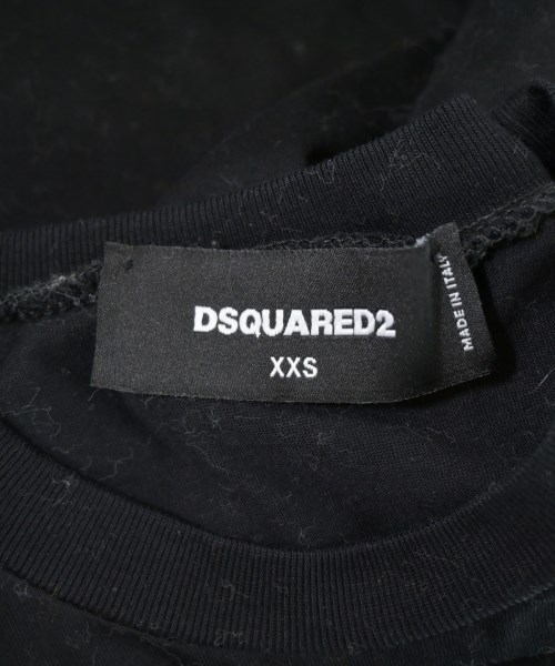 DSQUARED（ディースクエアード）Tシャツ・カットソー 黒 サイズ:XXS レディース/2200717608089