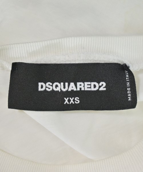 DSQUARED（ディースクエアード）Tシャツ・カットソー 白 サイズ:XXS レディース/2200717608096