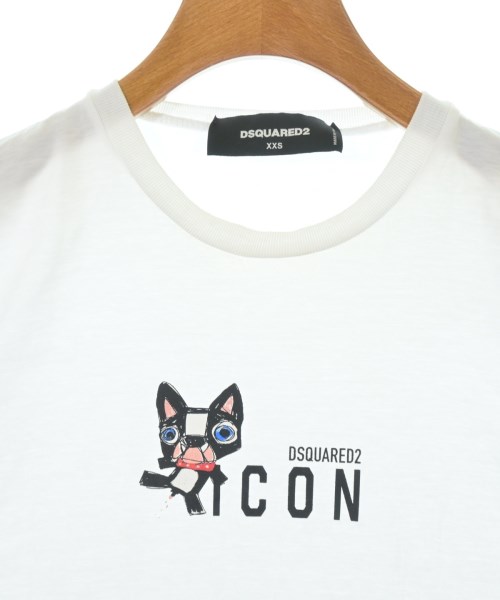 DSQUARED（ディースクエアード）Tシャツ・カットソー 白 サイズ:XXS レディース/2200717608096