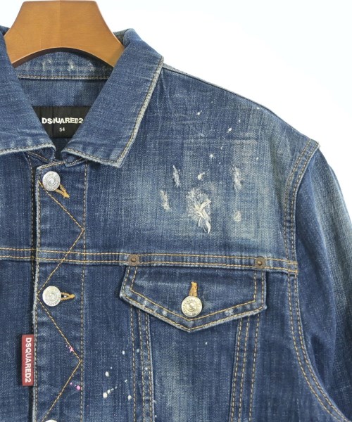 DSQUARED（ディースクエアード）デニムジャケット 紺 サイズ:54(XXL位) メンズ/2200719243035