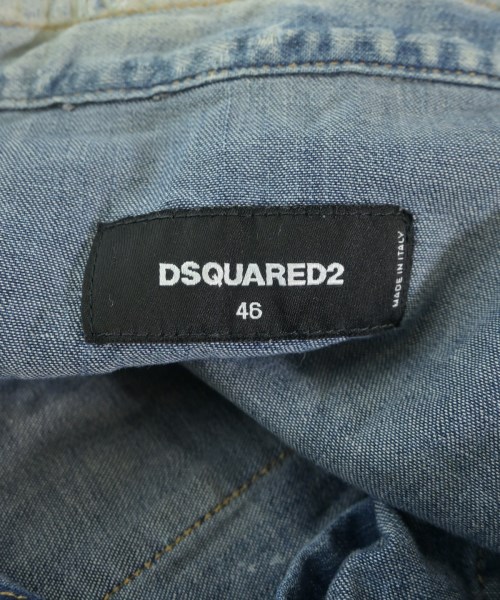 DSQUARED（ディースクエアード）カジュアルシャツ 青 サイズ:46(M位) メンズ/2200719243042