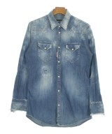 DSQUARED（ディースクエアード）カジュアルシャツ 青 サイズ:46(M位) メンズ/2200719243042