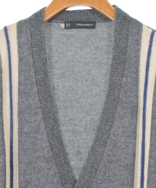 DSQUARED（ディースクエアード）カーディガン グレー サイズ:L メンズ/2200634044250