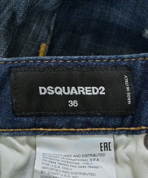 DSQUARED（ディースクエアード）デニムパンツ 紺 サイズ:36(XL位) メンズ/2200645589146