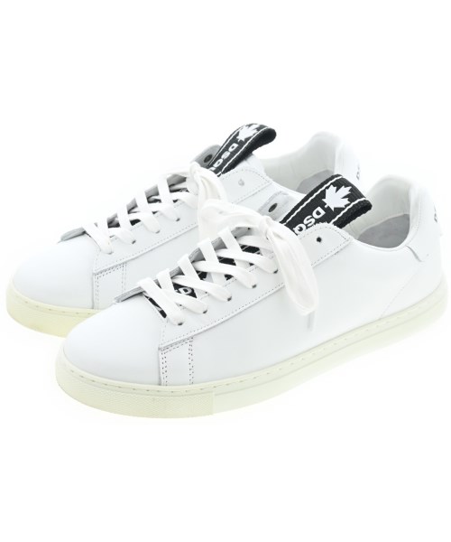 DSQUARED(ディースクエアード)スニーカー 白 サイズ:EU40(25cm位)/2200645514186