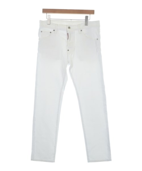 DSQUARED(ディースクエアード)デニムパンツ 白 サイズ:46(M位)/2200646558028