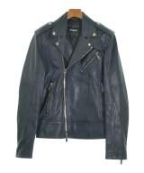 DSQUARED（ディースクエアード）ライダース 紺 サイズ:46(M位) メンズ/2200646585017