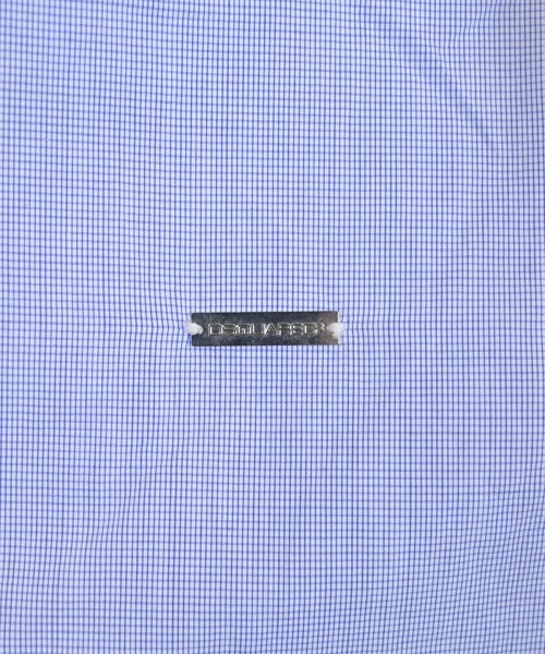 DSQUARED（ディースクエアード）カジュアルシャツ 青 サイズ:48(L位) メンズ/2200647253113