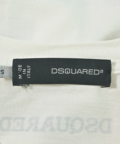 DSQUARED（ディースクエアード）Tシャツ・カットソー 白 サイズ:XS メンズ/2200639794303