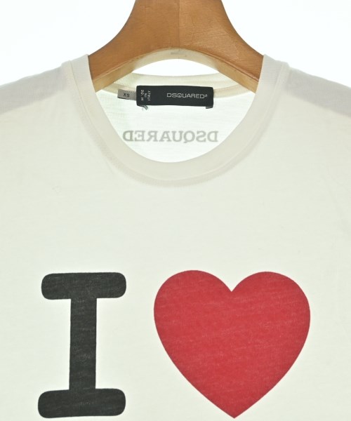 DSQUARED（ディースクエアード）Tシャツ・カットソー 白 サイズ:XS メンズ/2200639794303