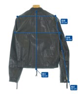 DSQUARED（ディースクエアード）ライダース 黒 サイズ:38(S位) レディース/2200641117022