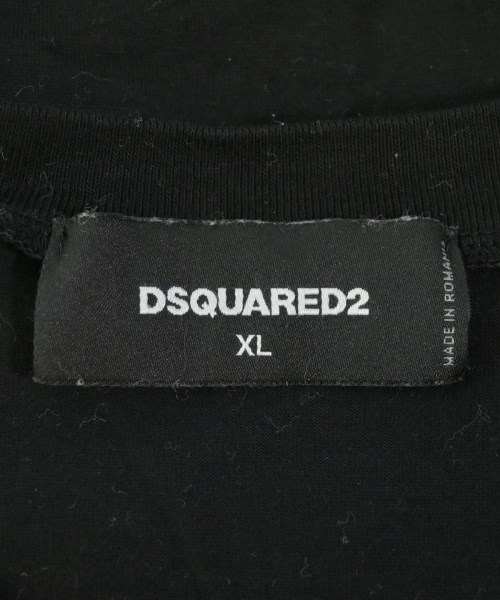 DSQUARED（ディースクエアード）Tシャツ・カットソー 黒 サイズ:XL メンズ/2200641117138
