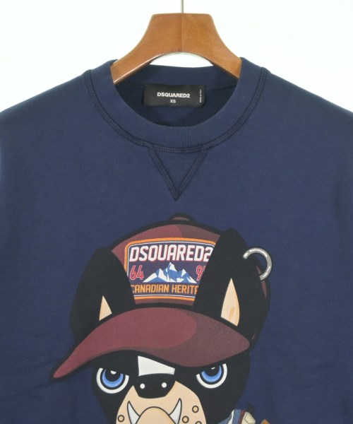 DSQUARED（ディースクエアード）スウェット 紺 サイズ:XS メンズ/2200641117176