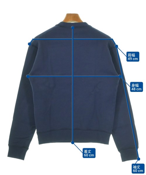 DSQUARED（ディースクエアード）スウェット 紺 サイズ:XS メンズ/2200641117176