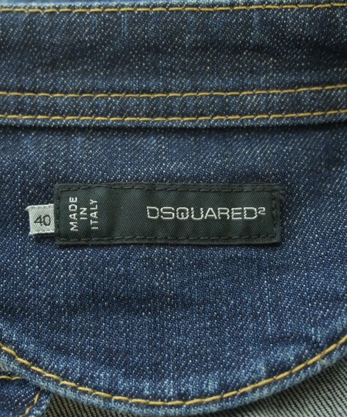 DSQUARED（ディースクエアード）デニムジャケット 紺 サイズ:40(M位) レディース/2200641117237