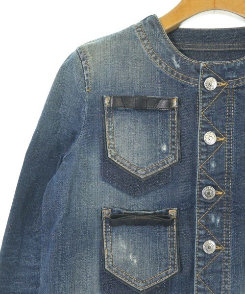DSQUARED（ディースクエアード）デニムジャケット 紺 サイズ:40(M位) レディース/2200641117237