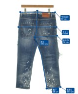 DSQUARED（ディースクエアード）デニムパンツ 青 サイズ:36(XS位) レディース/2200641117329