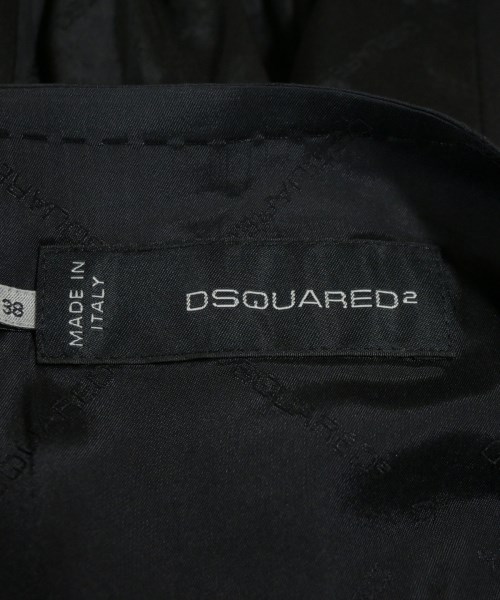 DSQUARED（ディースクエアード）ベスト 黒 サイズ:38(S位) レディース/2200641117343