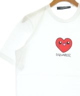 DSQUARED（ディースクエアード）Tシャツ・カットソー 白 サイズ:S レディース/2200642414168