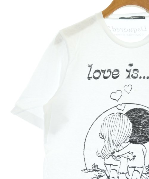DSQUARED（ディースクエアード）Tシャツ・カットソー 白 サイズ:XS レディース/2200642414175