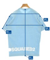 DSQUARED（ディースクエアード）Tシャツ・カットソー 青 サイズ:XS レディース/2200642414199