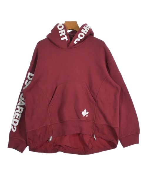 DSQUARED（ディースクエアード）パーカー 赤 サイズ:XXS レディース/2200650660021