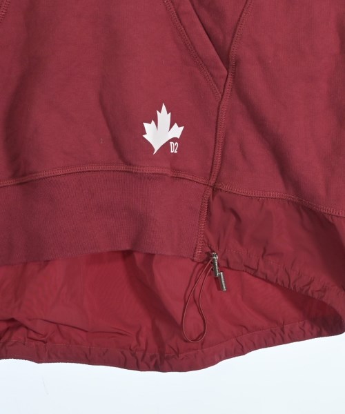 DSQUARED（ディースクエアード）パーカー 赤 サイズ:XXS レディース/2200650660021