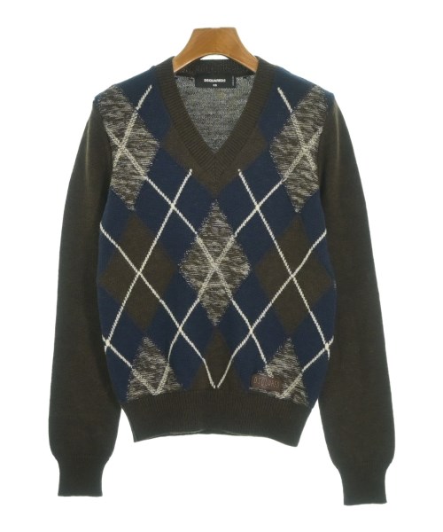 DSQUARED(ディースクエアード)ニット・セーター 茶 サイズ:XS/2200650660045