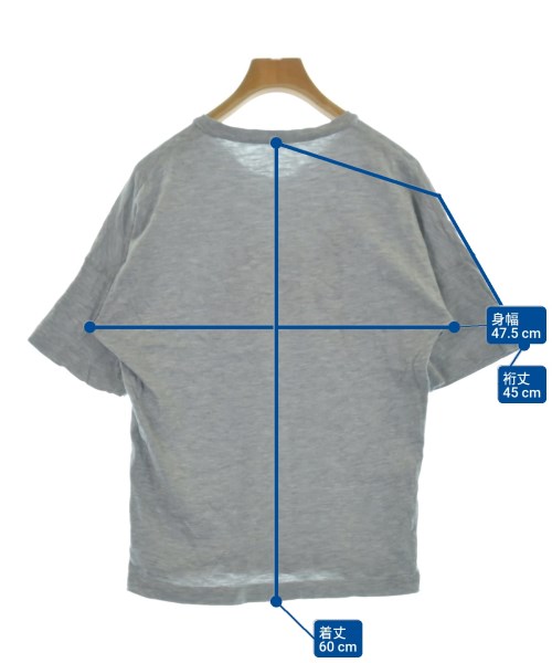 DSQUARED（ディースクエアード）Tシャツ・カットソー グレー サイズ:XXS レディース/2200650660083
