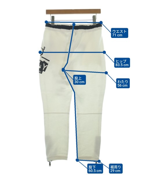DSQUARED（ディースクエアード）スウェットパンツ 白 サイズ:S レディース/2200650660137