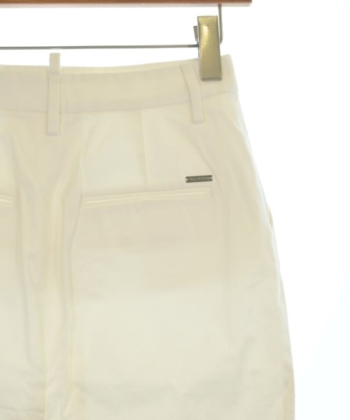 DSQUARED（ディースクエアード）ひざ丈スカート 白 サイズ:38(S位) レディース/2200650660144