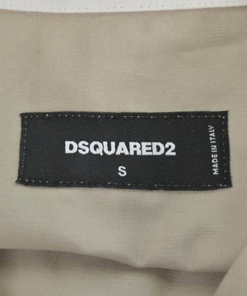 DSQUARED（ディースクエアード）カジュアルシャツ ベージュ サイズ:S メンズ/2200651469098