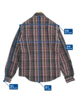 DSQUARED（ディースクエアード）カジュアルシャツ グレー サイズ:46(M位) メンズ/2200640042387