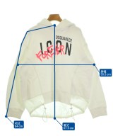 DSQUARED（ディースクエアード）パーカー 白 サイズ:XS レディース/2200653595177