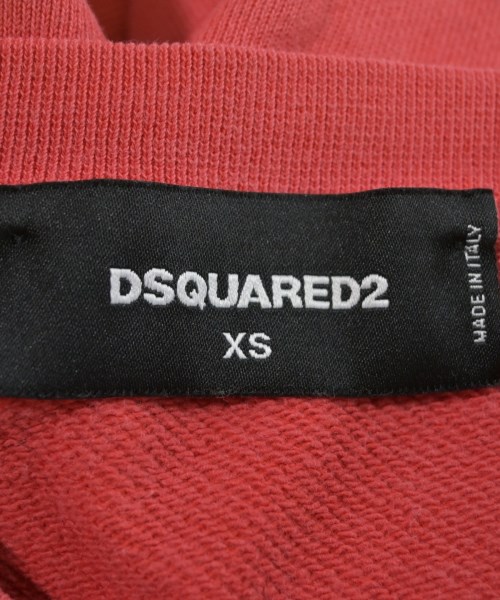 DSQUARED（ディースクエアード）スウェット 赤 サイズ:XS メンズ/2200654059012