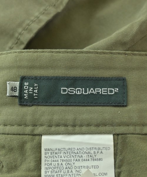 DSQUARED（ディースクエアード）チノパン カーキ サイズ:48(L位) メンズ/2200654109083
