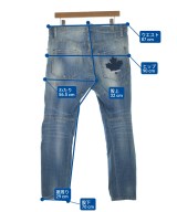 DSQUARED（ディースクエアード）デニムパンツ 青 サイズ:48(L位) メンズ/2200654109106