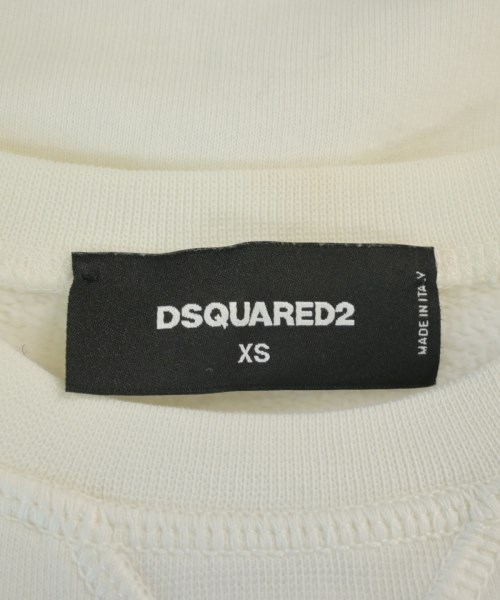 DSQUARED（ディースクエアード）スウェット 白 サイズ:XS レディース/2200646709055