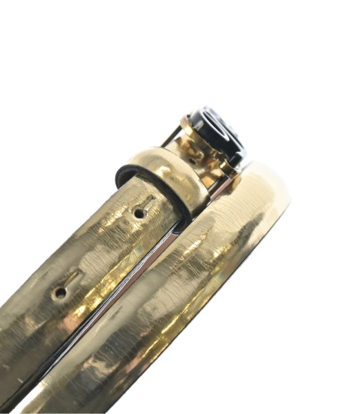 DSQUARED（ディースクエアード）ベルト ゴールド サイズ:M レディース/2200646709277