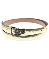 DSQUARED（ディースクエアード）ベルト ゴールド サイズ:M レディース/2200646709277