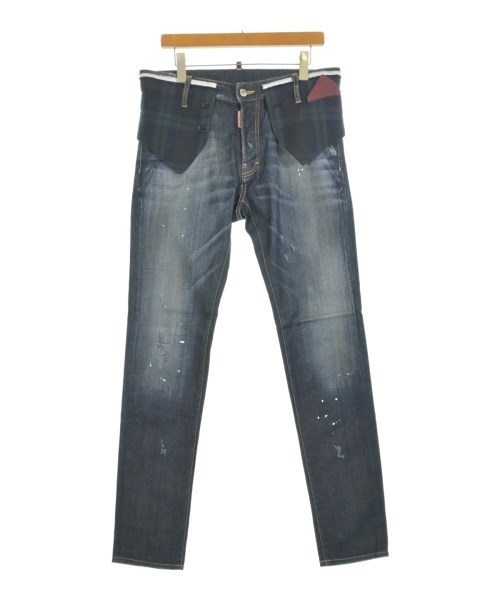 DSQUARED(ディースクエアード)デニムパンツ 紺 サイズ:46(M位)/2200654533024