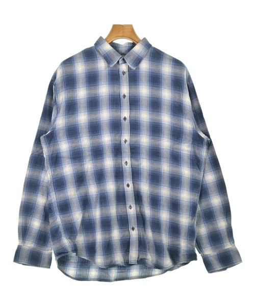 DSQUARED(ディースクエアード)カジュアルシャツ 青 サイズ:50(XL位)/2200699068079