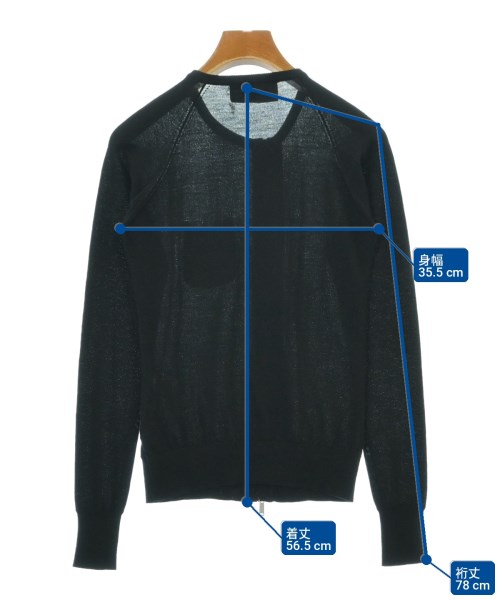 DSQUARED（ディースクエアード）カーディガン 黒 サイズ:XXS レディース/2200701459031