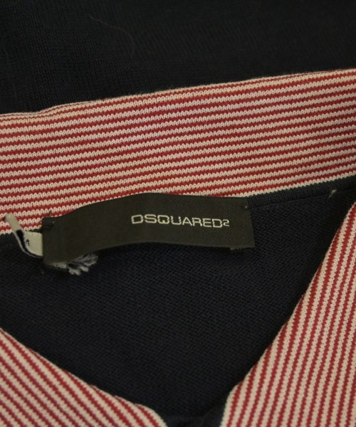 DSQUARED（ディースクエアード）ポロシャツ 紺 サイズ:M メンズ/2200702447532