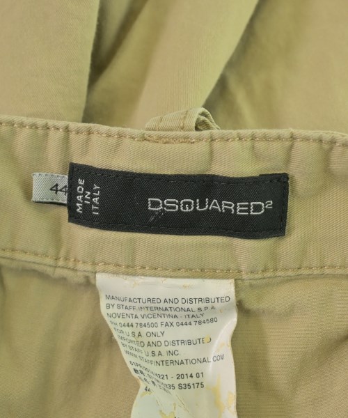DSQUARED（ディースクエアード）ショートパンツ ベージュ サイズ:44(S位) メンズ/2200703876331
