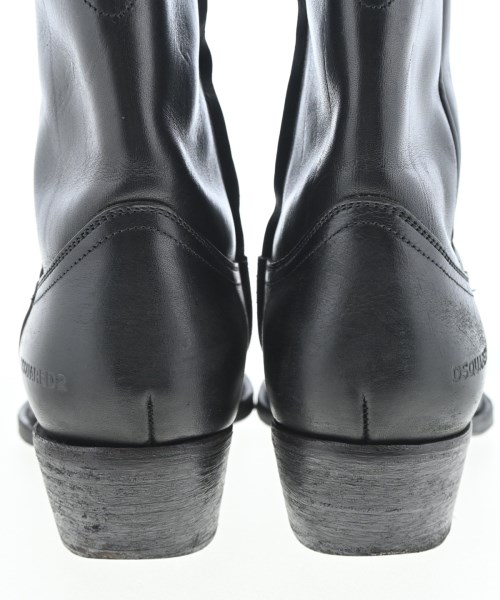 DSQUARED（ディースクエアード）ブーツ 黒 サイズ:EU43(28cm位) メンズ/2200704333185